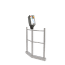 safety fence of Stertil Dock Products for safe loading and unloading in warehouses and distribution centres