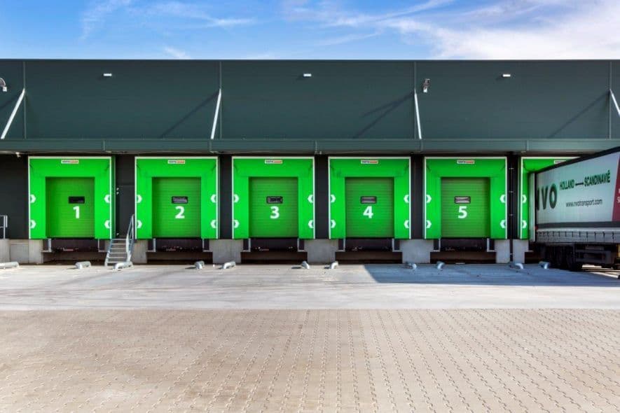 New Distribution Centre NVO Transport with Custom Shelters
