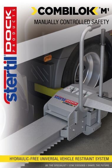 Manual Vehicle Restraint System Stertil Dock Products COMBILOK M1